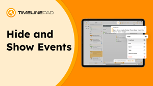 Hide and Show Events