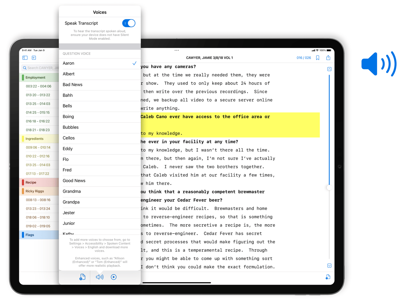 Double Your Productivity in TranscriptPad With Speak Transcript! — LIT ...