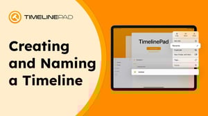 Creating and Naming a Timeline