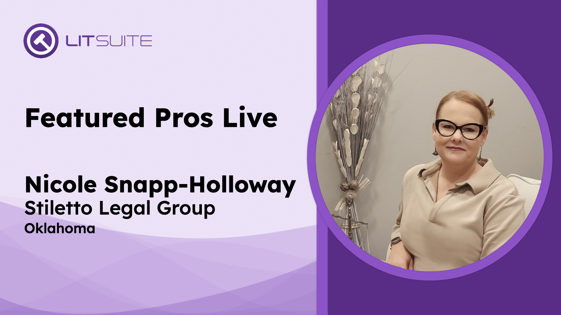 Featured Pros Live Nicole Snapp-Holloway Slate