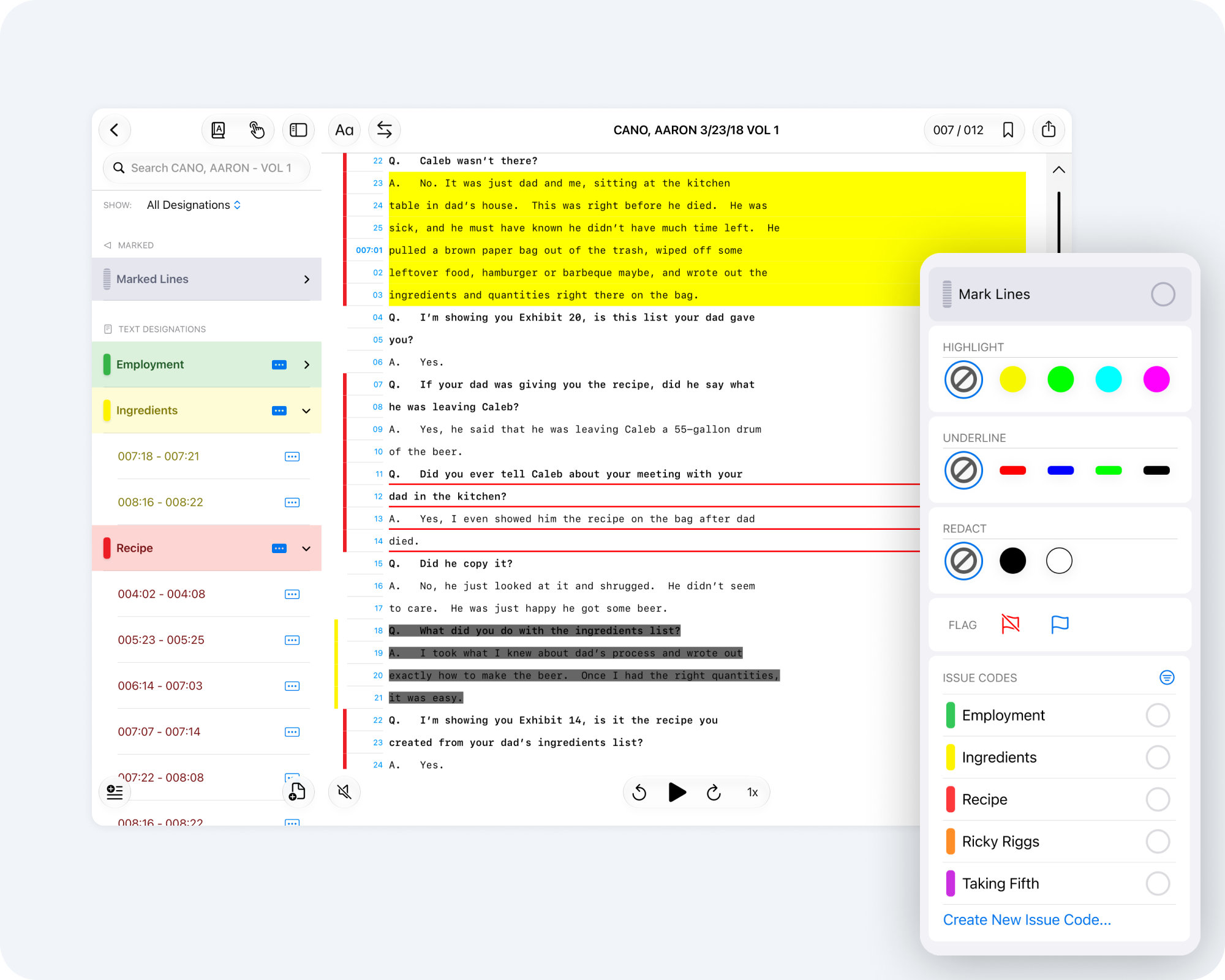 TRA 02 - Transcript Control Annotations 10.26